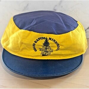 Vintage Grand Rapids Minnesota Tall Timber Days Cycling Cap USA